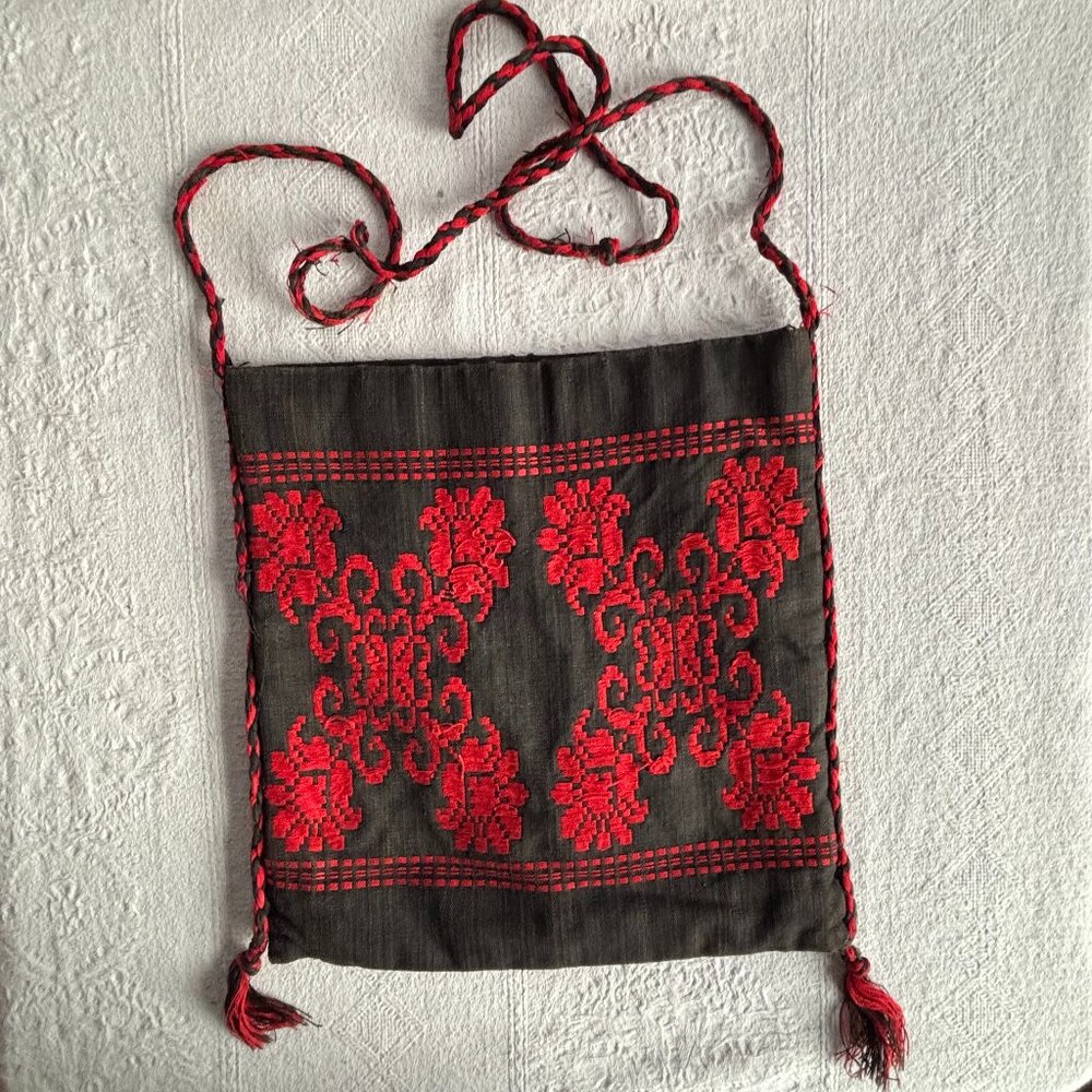 East European Traditional Folk Style Woven Bag